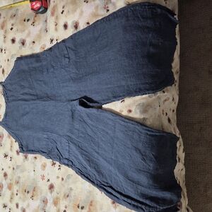Never Worn Women's Blue Jumpsuit Made In Italy